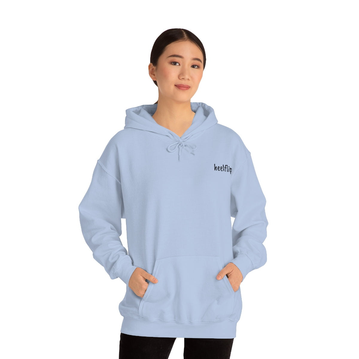 heelflip. Replika Heavy Blend™ Hooded Sweatshirt